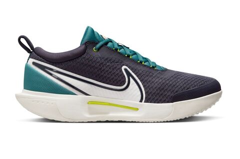 Теннисные кроссовки Nike Zoom Court Pro HC - gridirion/sail/mineral teal/bright cactus