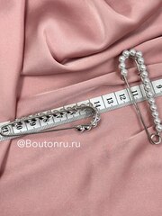 Брошь серебристая 