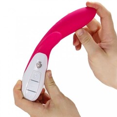 Вибратор Mystim Danny Divido вишневый