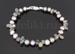 браслет из жемчуга (б-1197)