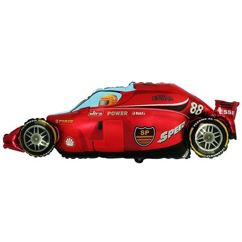 F Фигура, Формула 1 (гоночная тачка), Красный, 36