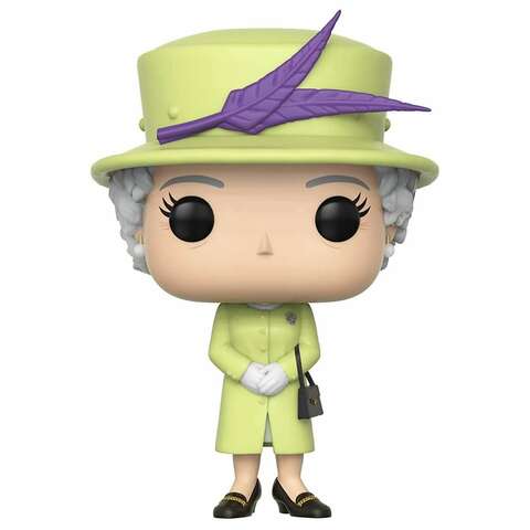 Фигурка Funko POP! Royals W2 Queen Elizabeth II (Green Dress) (01)