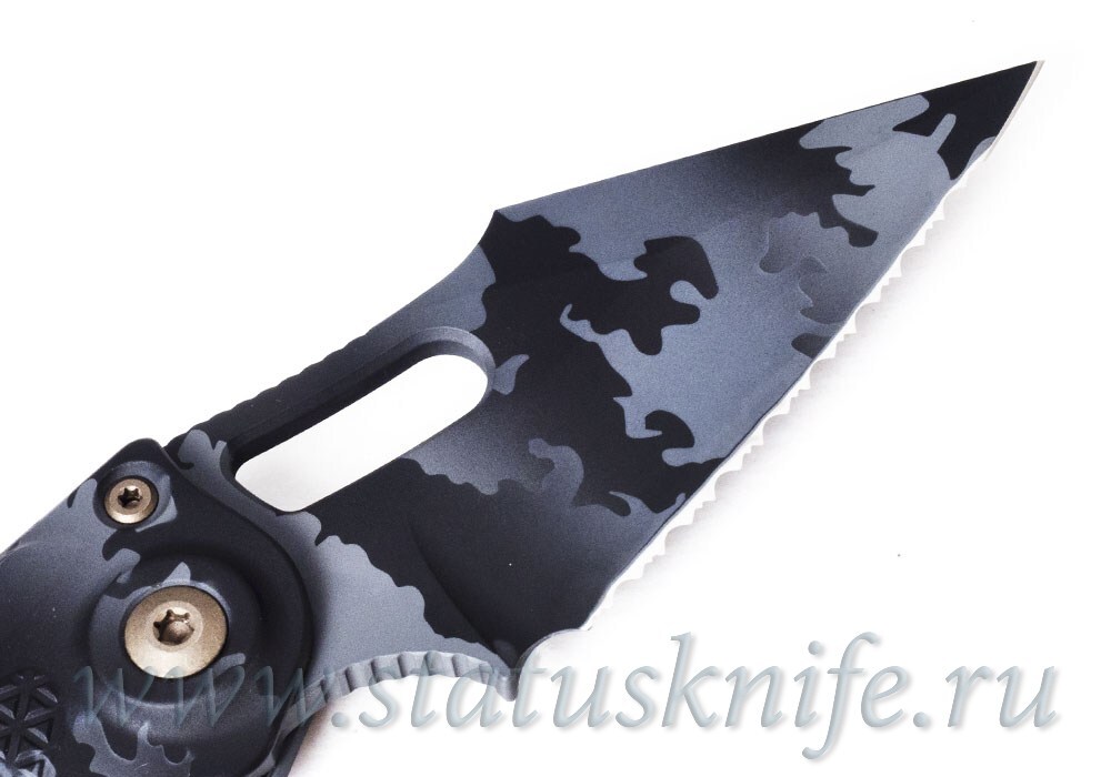 Нож Microtech Stitch Auto 169-3UCS Urban Camo Signature Serrated