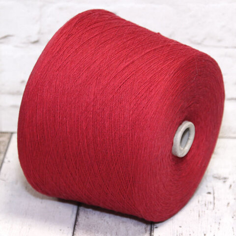 Смесовка с кашемиром (5%) NEW MILL DANIEL 1/1450 красный рубиновый