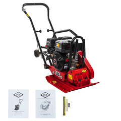 Виброплита прямоходная DDE VP60-СK (LONCIN G200F.6,5 л.с.,плита 510х370 мм,450 кв.м./час, 65 кг.КОЛЕСА) (Арт. VP60-СK)