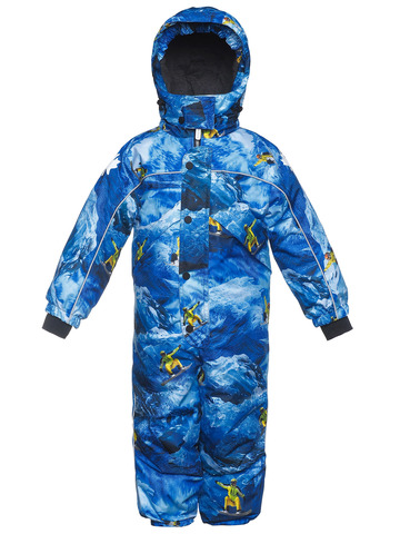 Зимний комбинезон AMADEO, принт "Сноубордисты"