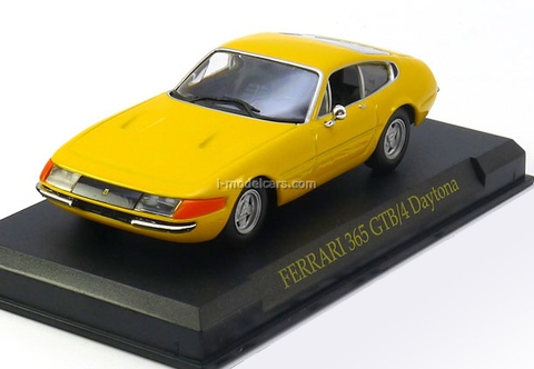 Ferrari 365 GTB/4 Daytona yellow 1:43 Eaglemoss Ferrari Collection #22