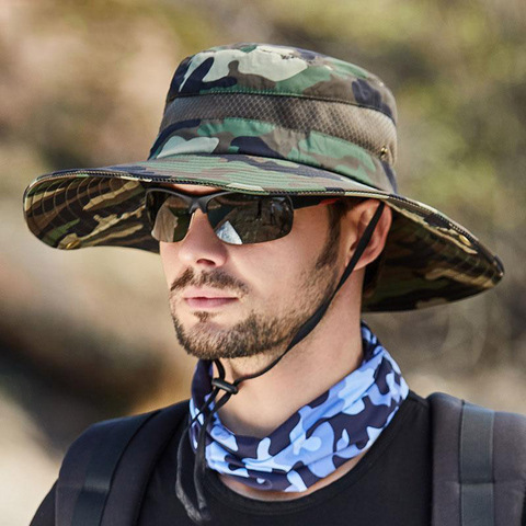 Картинка шляпа Skully Wear YFM-9018 Jungle Camo - 1
