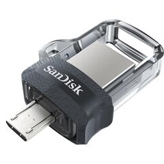 Флеш-накопитель SanDisk 32GB Ultra Dual Drive USB 3.0 Silver/Black