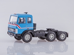 MAZ-6422 with three-axle semitrailer MAZ-9758 blue-gray 1:43 AutoHistory