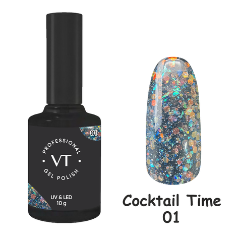 Гель-лак VELVETIME Cocktail Time 01 10мл