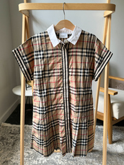 Хлопковое платье Burberry, 128