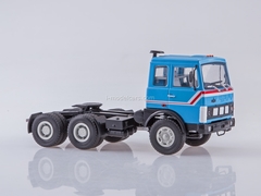 MAZ-6422 with three-axle semitrailer MAZ-9758 blue-gray 1:43 AutoHistory