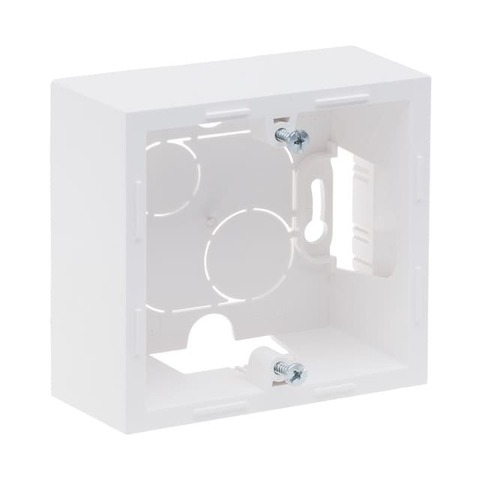 Коробка накладного монтажа на 1 пост. Цвет Белый. Legrand серия SUNO. 721194