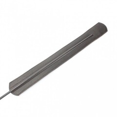 Стек королевский из коричневой кожи