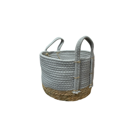 Набор круглых корзин 3пр плетенный 