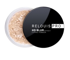 RELOUIS Пудра фиксирующая с эффектом блюра PRO HD blur effect fixing powder тон:01