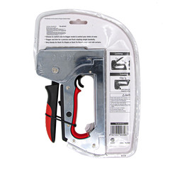 TS-5570 Степлер скобозабивной курковый механизм, 3в1, металл, 189x31x157мм (MILES)