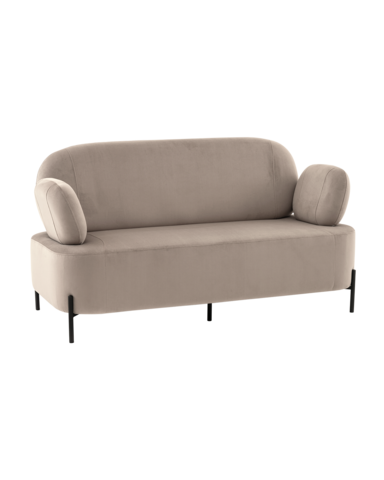 Диван Кэнди велюр светло-серый