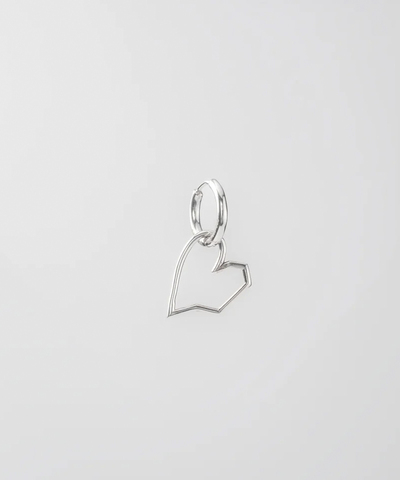 Моносерьга Classic wired heart