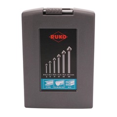 Набор зенковок 90° 6,3-20,5мм (Удлиненные) DIN335C 3z HSS 6шт Ruko 102158RO