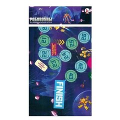 
          Игра-ходилка, Ракета "Робовойны", 3 +, размер игрового поля 420 х 300 мм, в комплекте кубик, 4 фишки, пакет с европодвесом