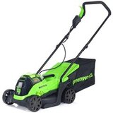 Газонокосилка аккумуляторная Greenworks GD24LM33, 24V, 33 см, бесщеточная, с 1хАКБ 2Ач и ЗУ (2516107ua)