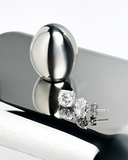 Серьги-гвоздики Винтаж прямоугольные