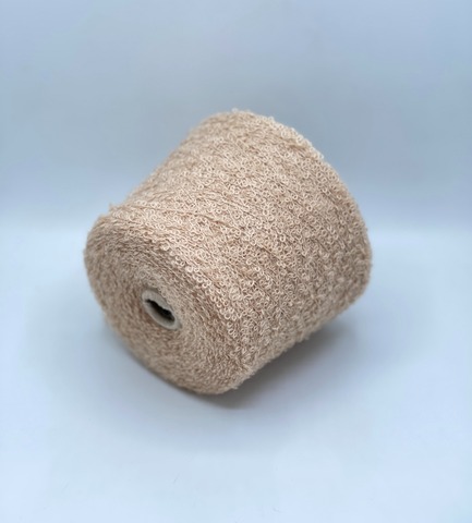 Profilo S.N.C, Boucle, 180м/100гр. 76% Альпака, 18% Меринос, 6%Полиамид, цвет-Бежевый(119), 37456