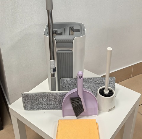 Выгодное предложение № 10 Швабра с ведром + Совок/щетка + Ершик + Салфетка