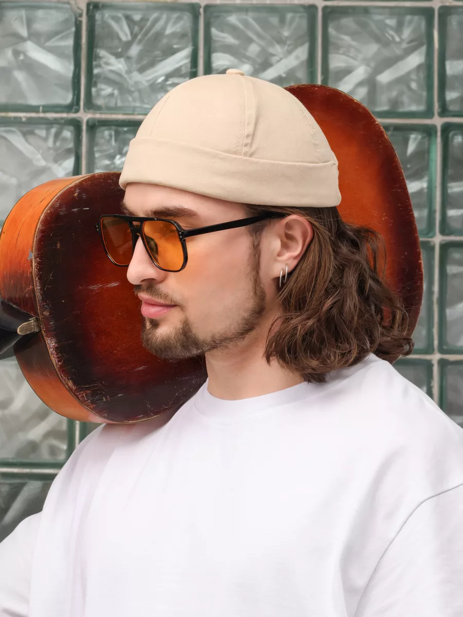 Бейсболка докер без козырька