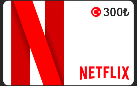 Карта оплаты Netflix 300 TL Turkey [Цифровая версия] (для ПК, цифровой код доступа)