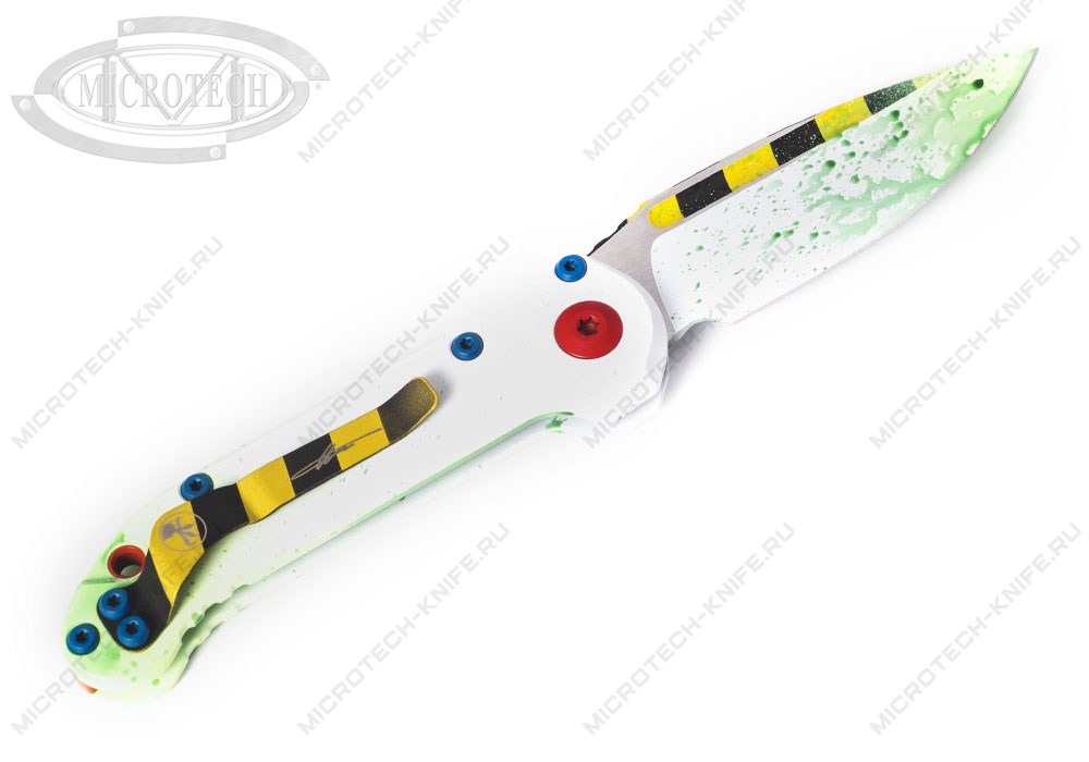 Нож Microtech LUDT 1135S-1GBS White Ghostbuster Limited