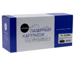 Тонер-картридж NetProduct (N-TL-5126X) для Pantum BP5106DN/BP5106DW/BM5106ADN/BM5106ADW, 15K