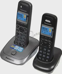 Радио-телефон Dect Panasonic KX-TG2512RU1 серый металлик (2 трубки) АОН — фото 4