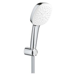 Grohe 27588003 Tempesta 110 Cube Набор с нерегулируемым держателем для душа, лейка 3 режима, 9,5 л/мин, шланг Relexaflex 1500 мм фото
