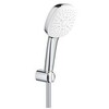 Grohe 27588003 Tempesta 110 Cube Набор с нерегулируемым держателем для душа, лейка 3 режима, 9,5 л/мин, шланг Relexaflex 1500 мм