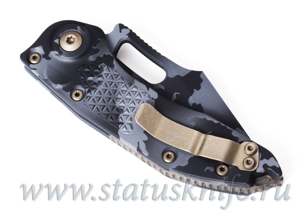 Нож Microtech Stitch Auto 169-3UCS Urban Camo Signature Serrated