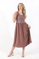 Платье Лилу Виотекс КОФЕЙНЫЙ