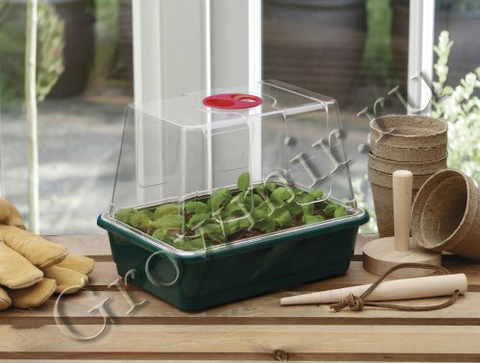 Пропагатор GARLAND Small High Dome Propagator с отверстиями Габариты: 23 x 17.5 x 18,5 см