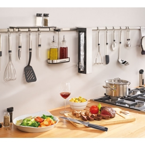 Рейлинг, 60 см, с 7 крючками, арт. 460005 - фото 4