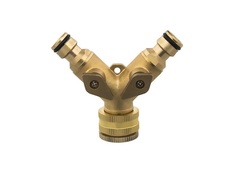 Разветвитель QUATTRO ELEMENTI 2-х канальный, внутр. резьба 3/4