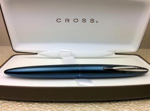 Ручка шариковая Cross Verve, Selenium Blue CT (AT0022-1)