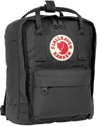 Картинка рюкзак городской Fjallraven Kanken Mini 046 Super Grey - 1