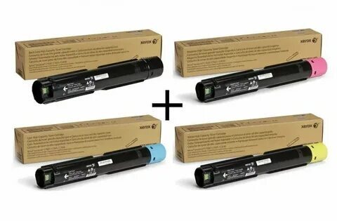 Картриджи Xerox комплект 106R01077, 106R01078, 106R01079, 106R01080 для Xerox Phaser 7400 Оригинал