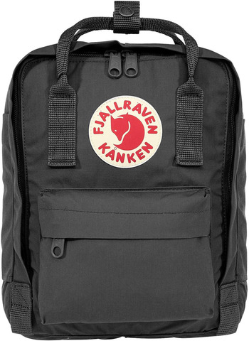 Картинка рюкзак городской Fjallraven Kanken Mini 046 Super Grey - 4