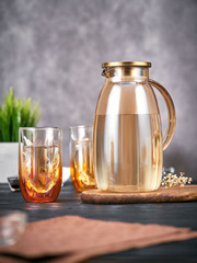 Кувшин-графин Alfa для горячих и холодных напитков, 1,8-2 литра