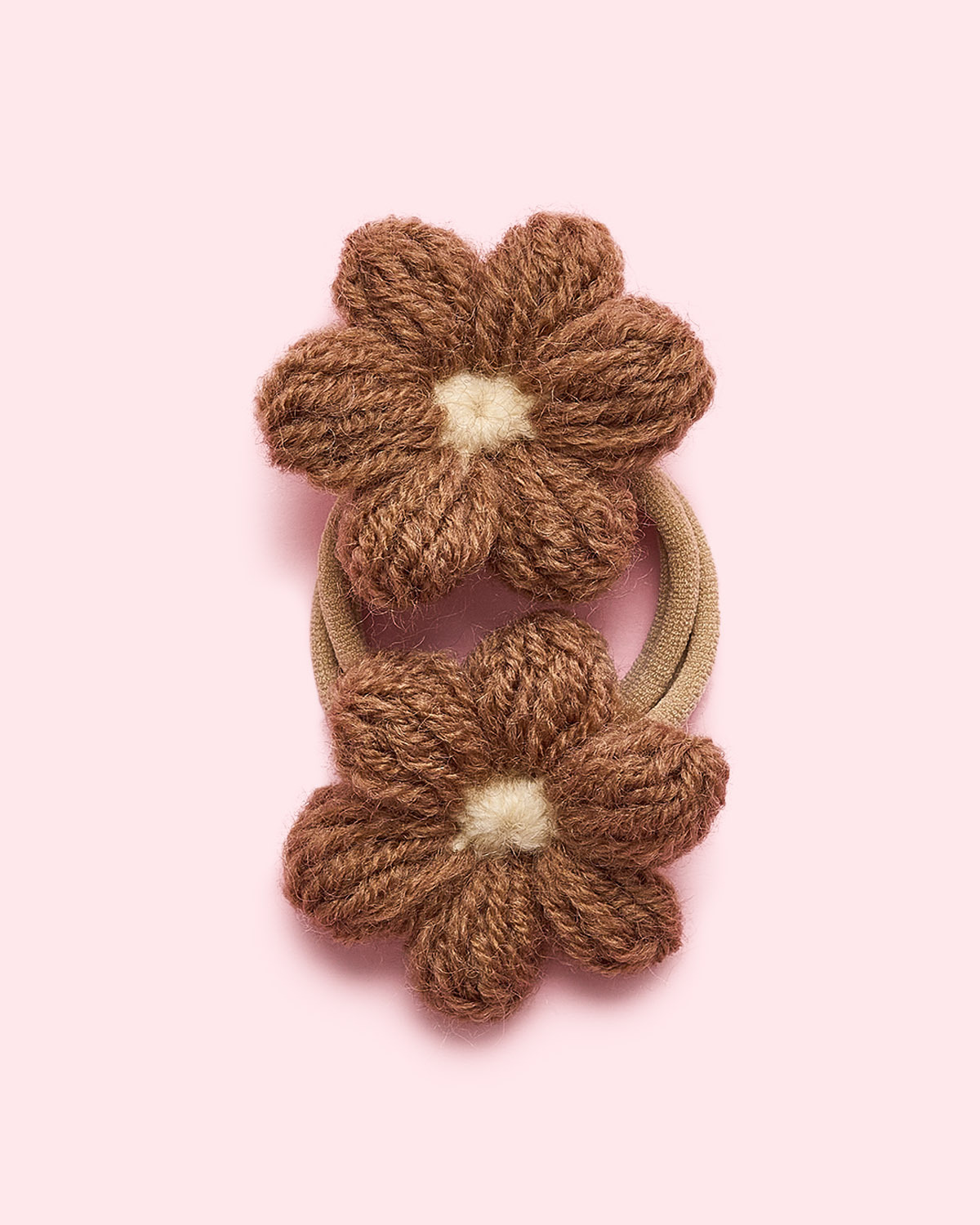 Вязаный бантик FLOWER (2 шт.)