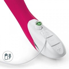 Вибратор Mystim Terrific Truman вишневый