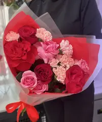 Авторский букет Яркое Пламя